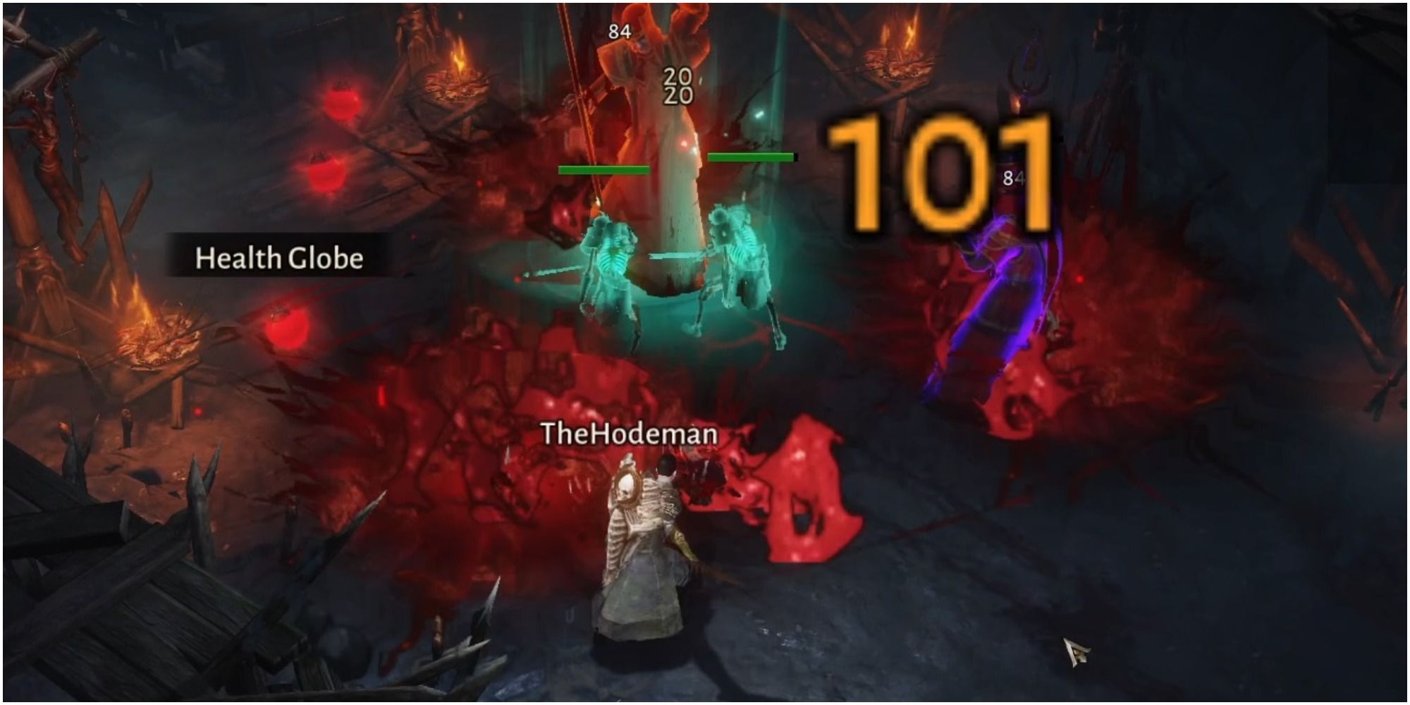 Diablo Immortal Scoring A Critical Strike With A Corpse Explosion