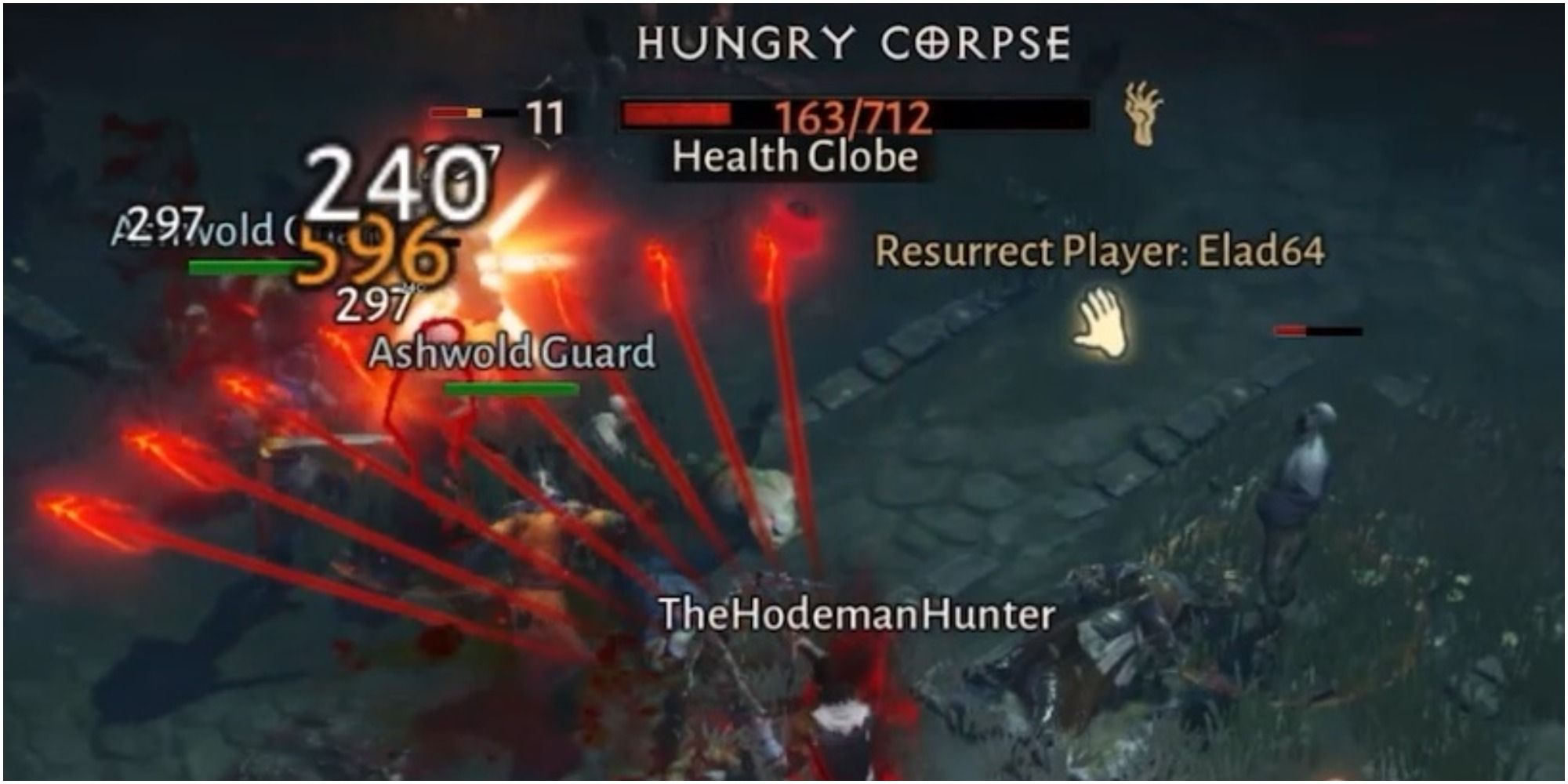 Diablo Immortal Shape Of The Auto Attack While Using The Crossbow Shot Ultimate