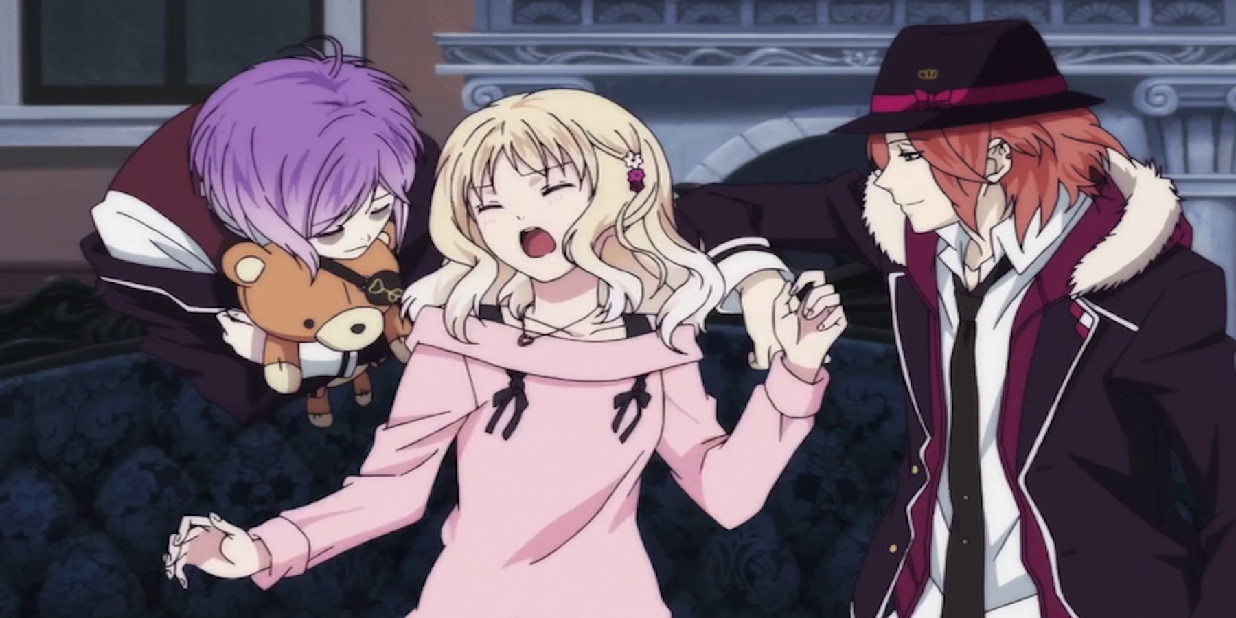 Diabolik Lovers is like Vampire Knight, except with a lot more disturbing p...