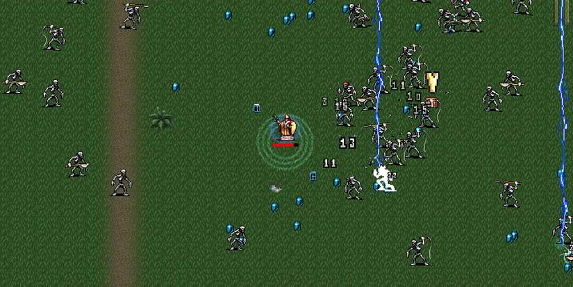 Divano in the Mad Forest in Vampire Survivors