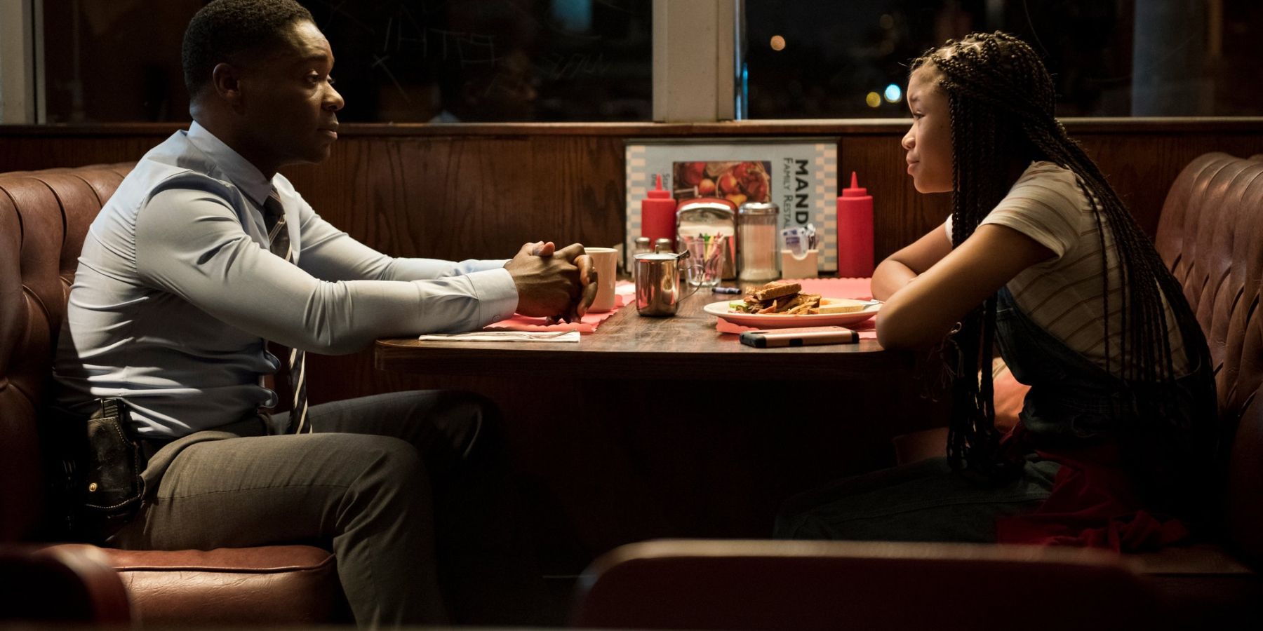 Jack (David Oyelowo) and Ashley (Storm Reid) in Don't Let Go