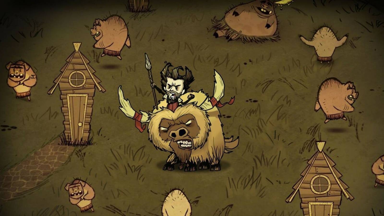 Don't Starve Riding along the world