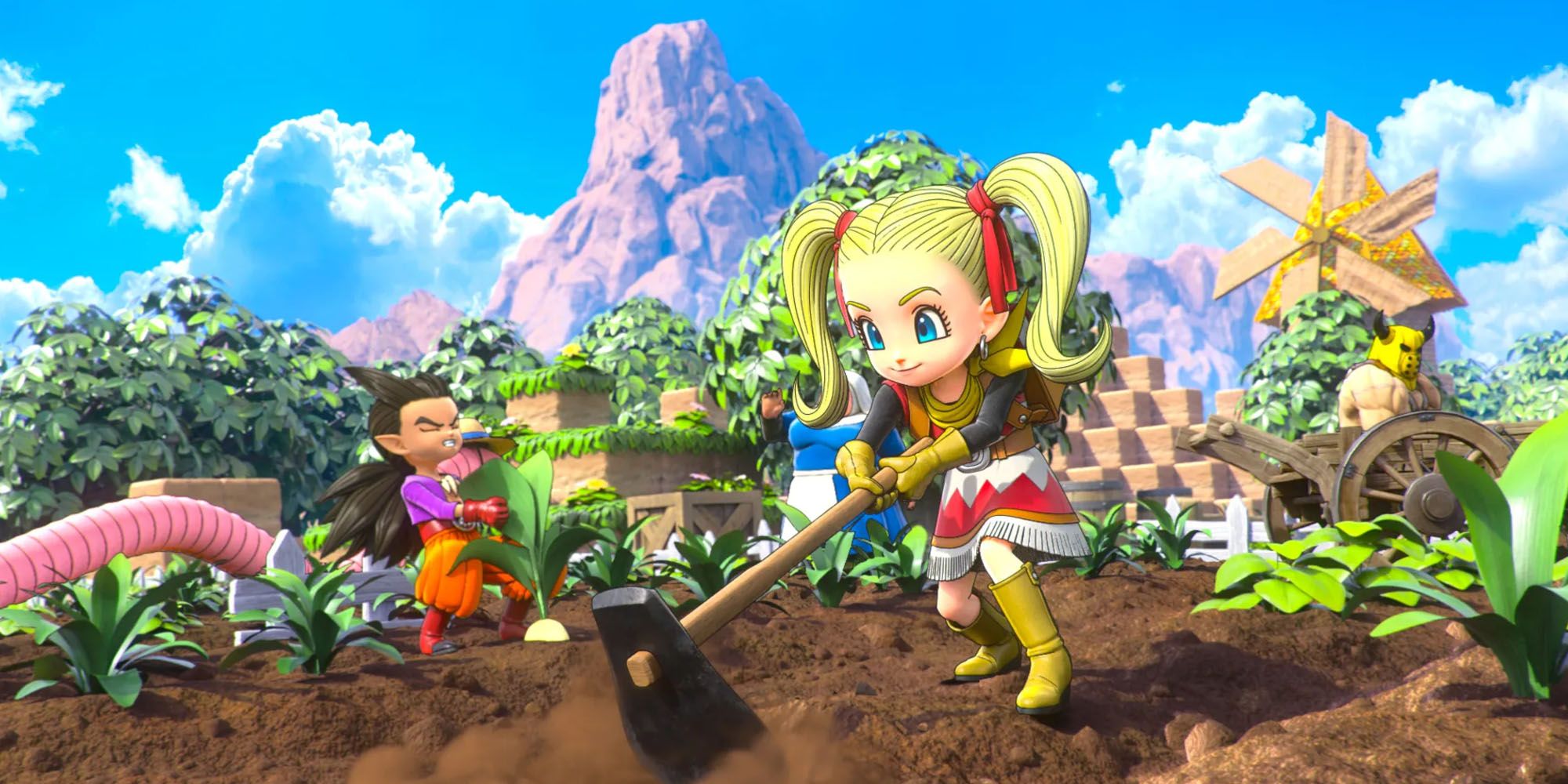 Dragon Quest Builders 2 - Farming The Fields