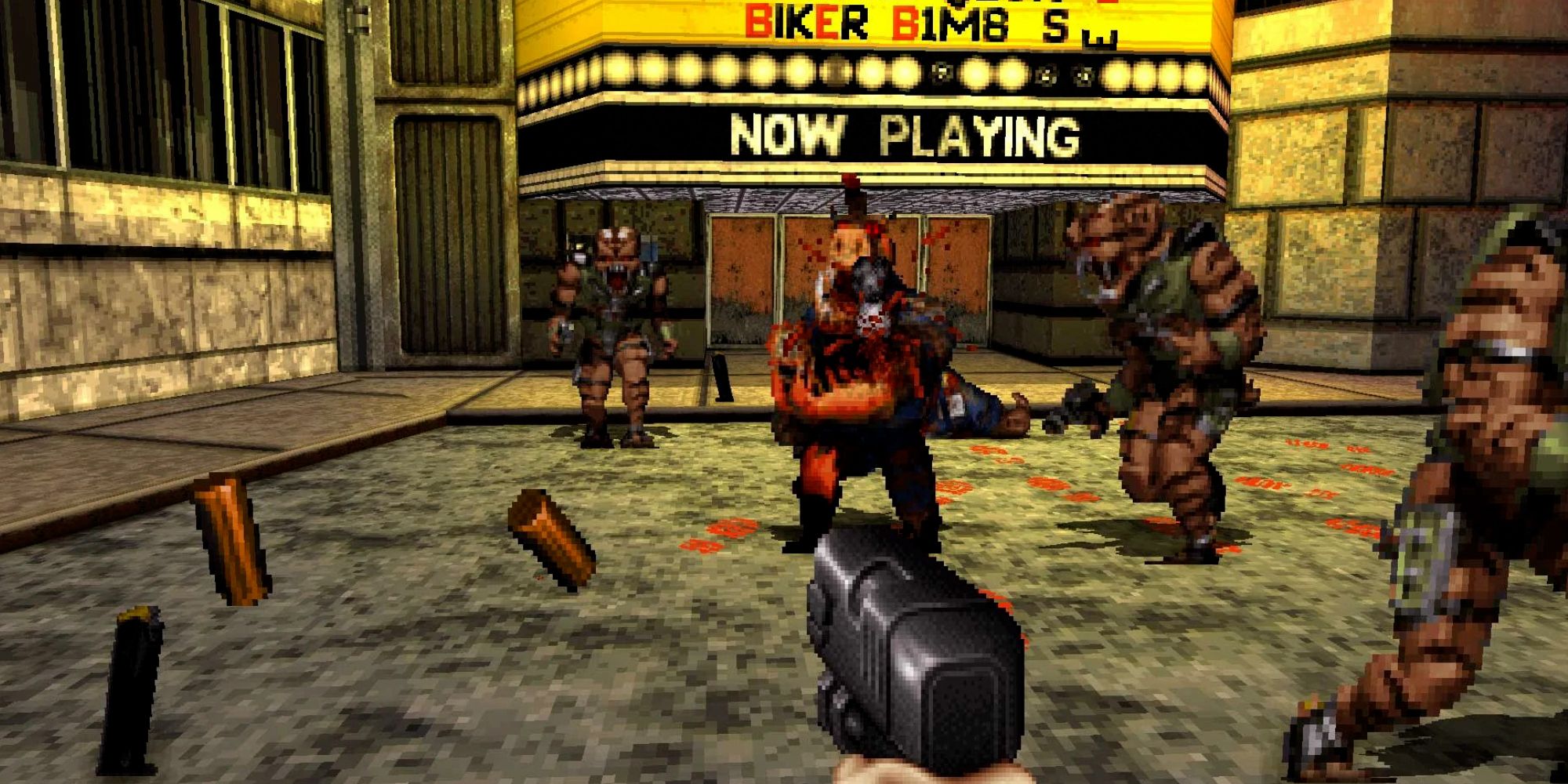 Image Showing Gameplay From Duke Nukem 3D