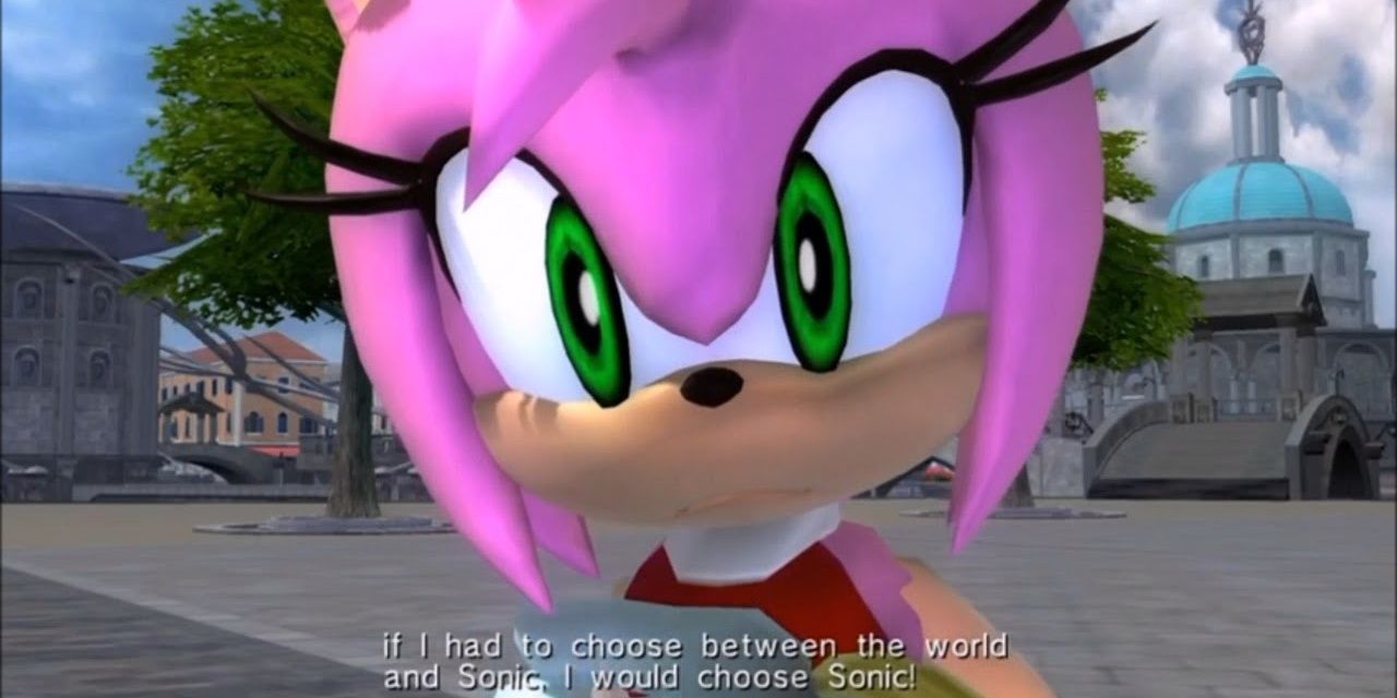 Amy Rose from a Sonic 06 Cutscene