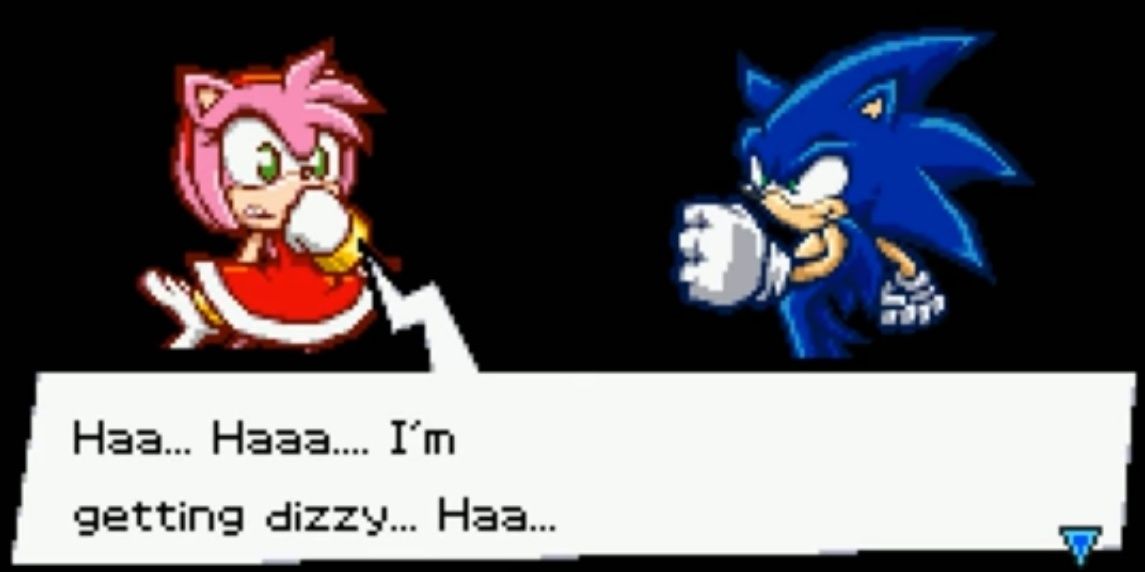 Dumb Amy Rose Moments- Sonic Battle Cutscene