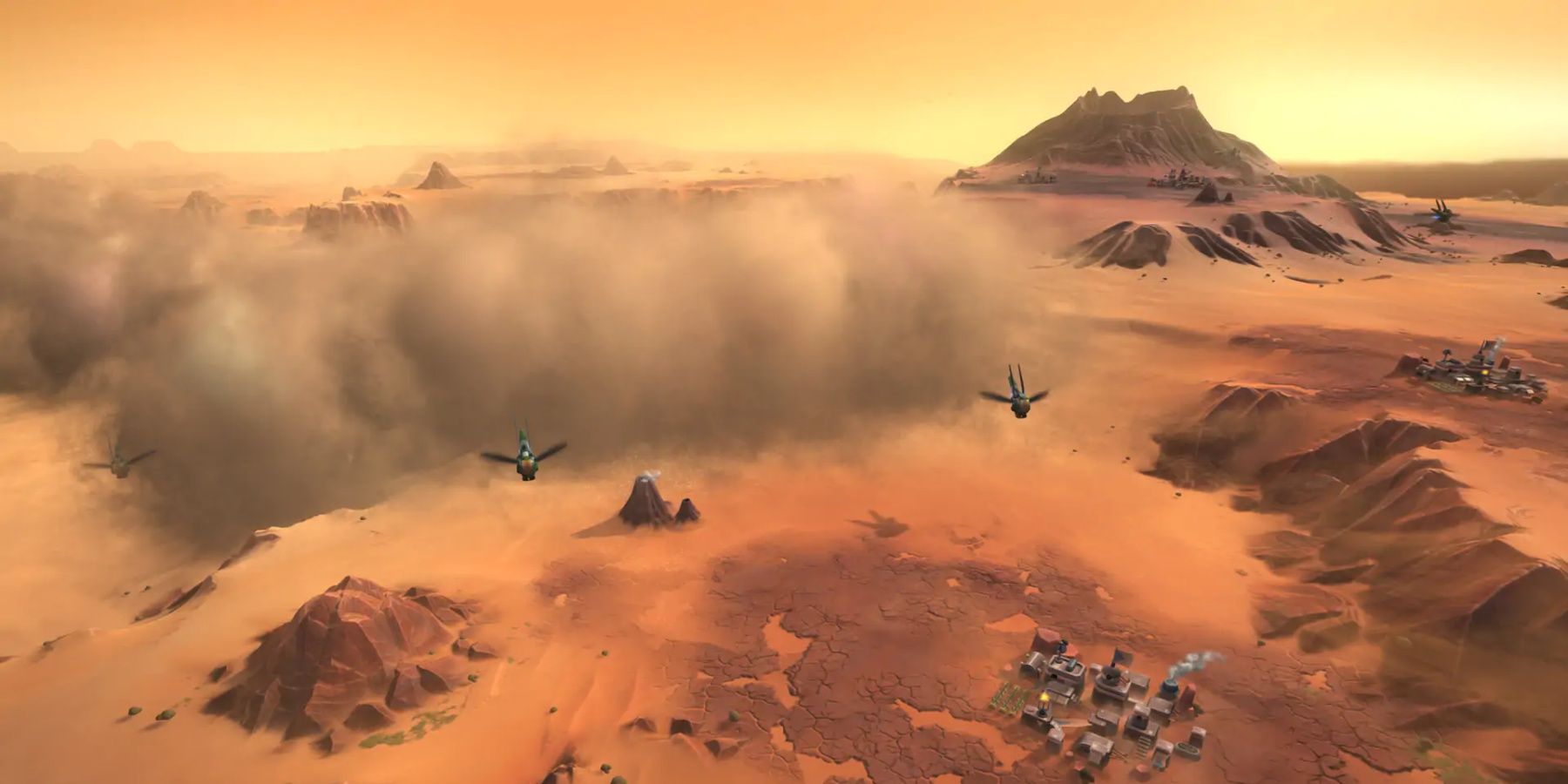 Tormenta de arena de Dune-Spice-Wars