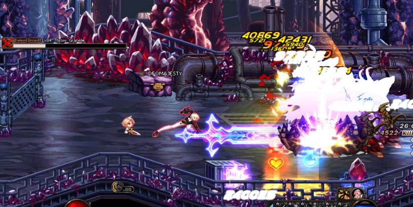 Dungeon-Fighter-Online---using sword