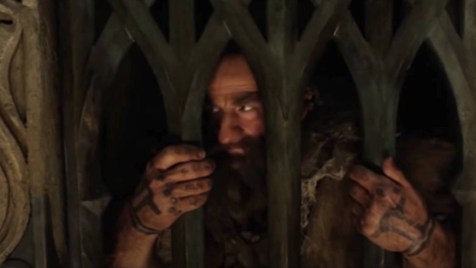 Dwalin in the Jail Cell