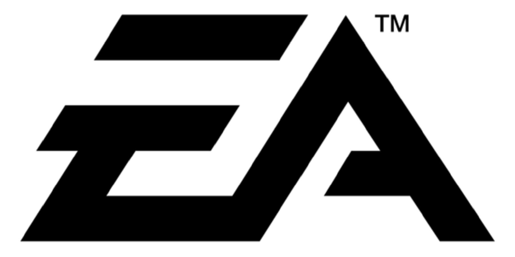 EA Logo black on white