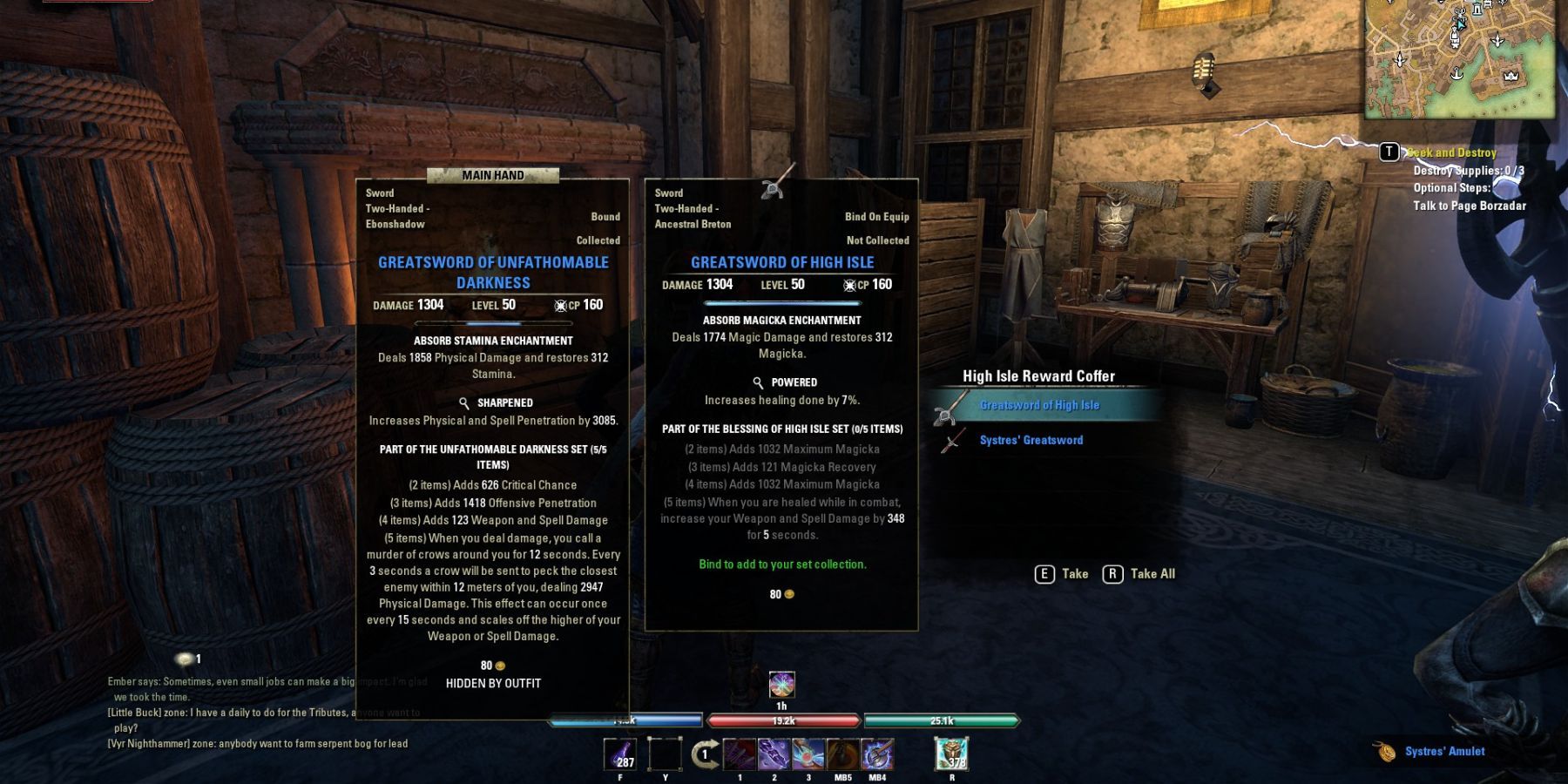 Elder Scrolls Online Blessing Of High Isle Armor Set Guide Item Details