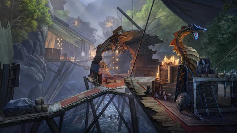 Elder Scrolls Online Dreadsail Reef High Isle Trial Armor Set Whorl of the Depths