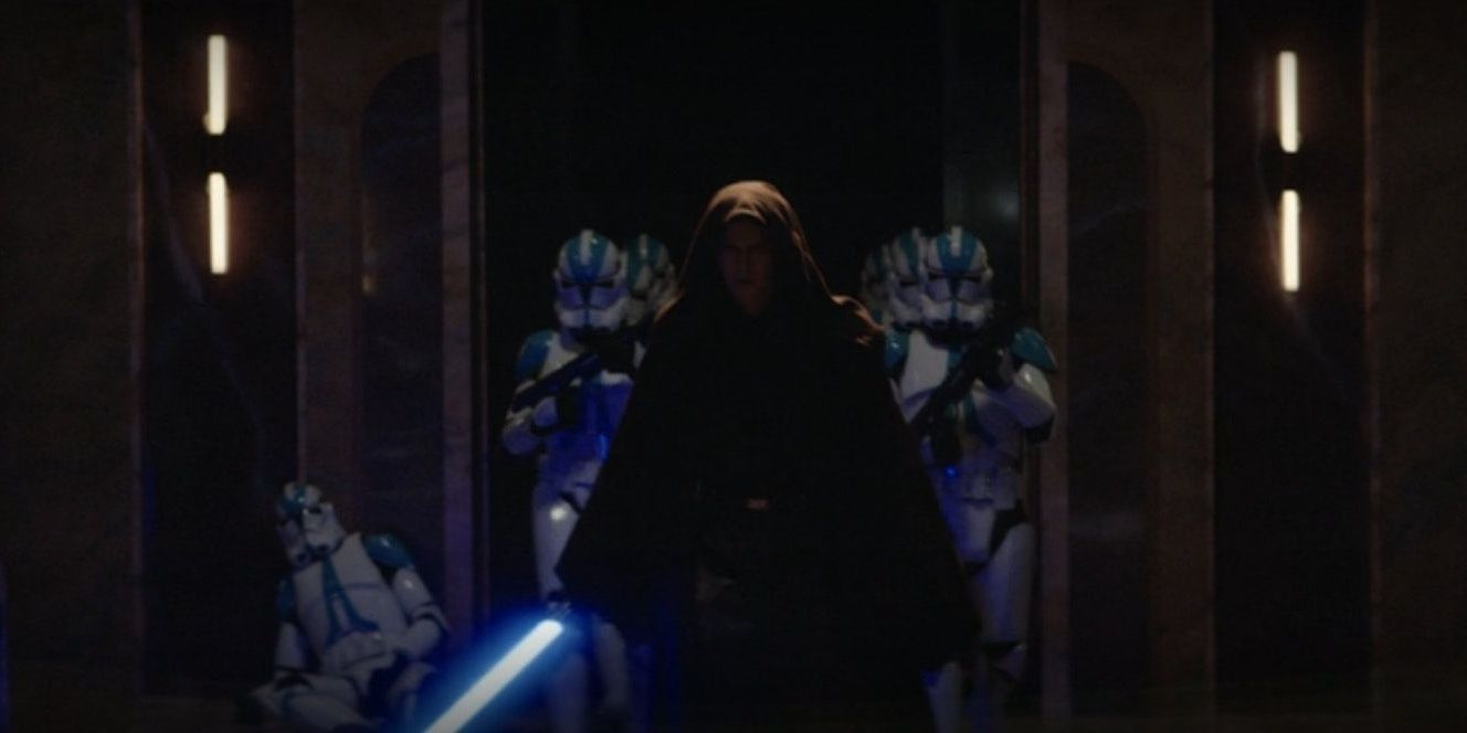 anakin skywalker with the 501st clones 