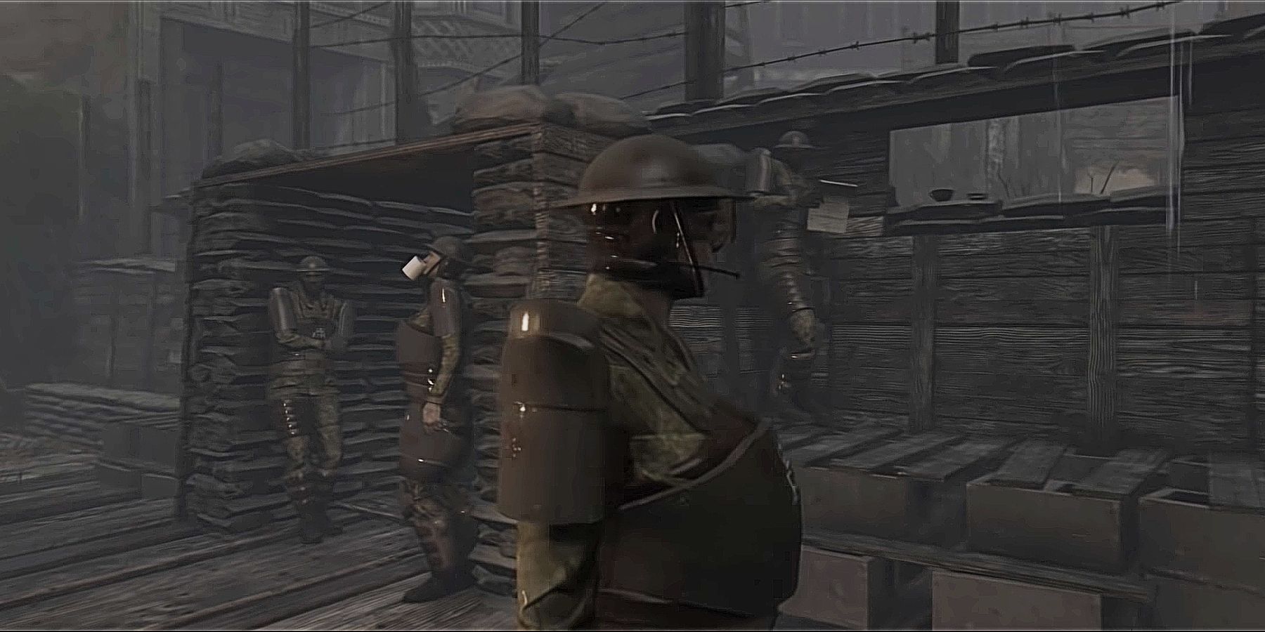 Fallout London Mod Reveal Trailer Screenshot the tommies