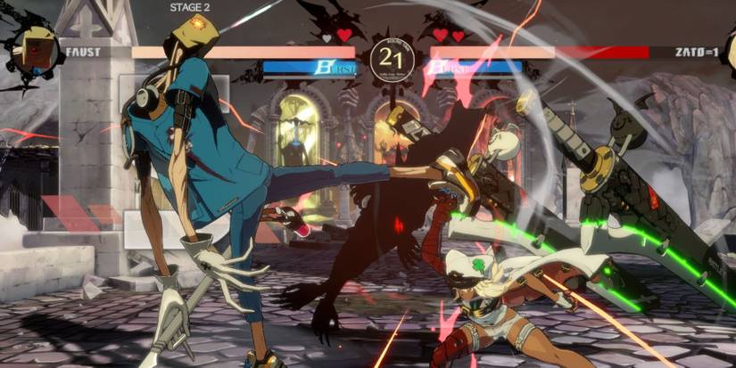 Faust attacking oddly