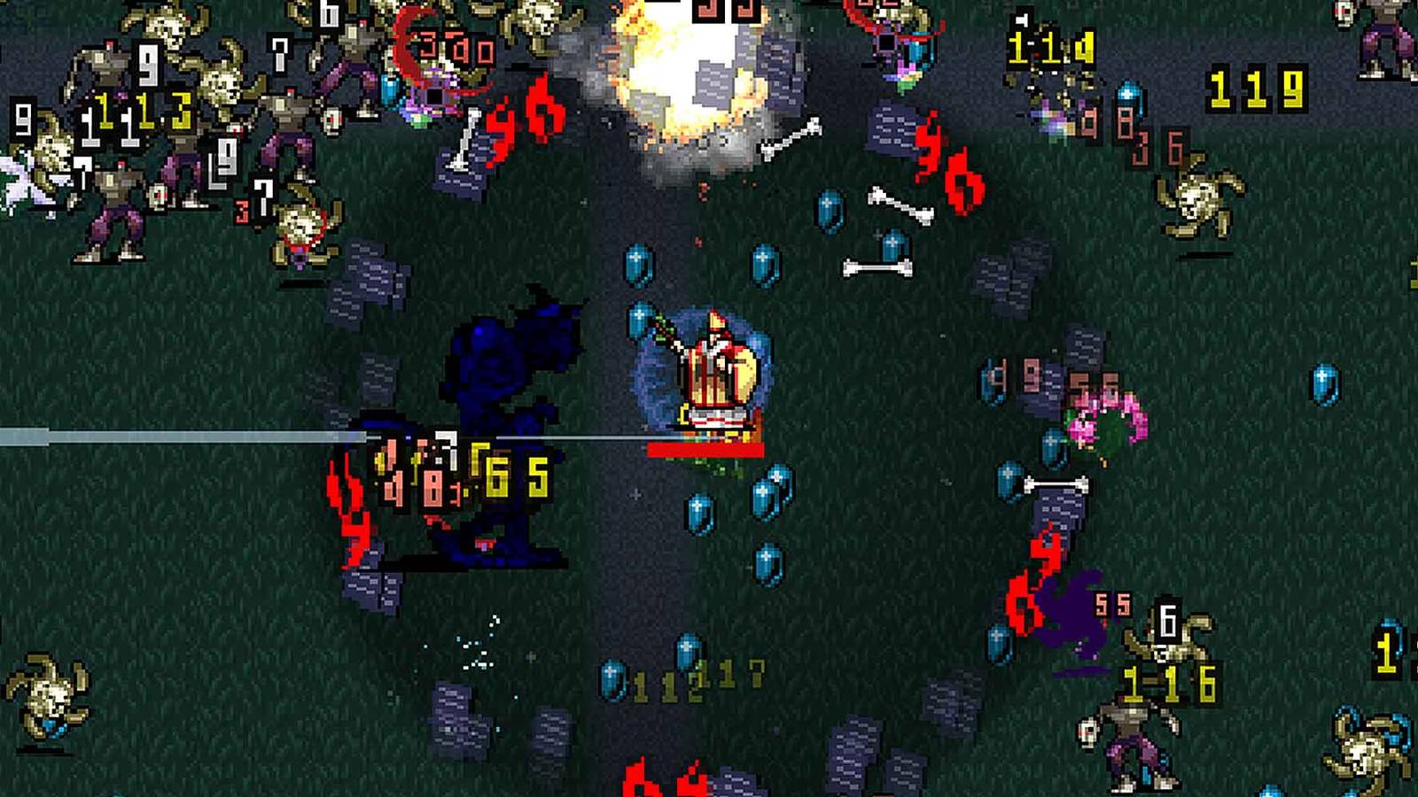 Divano in the Green Acres in Vampire Survivors