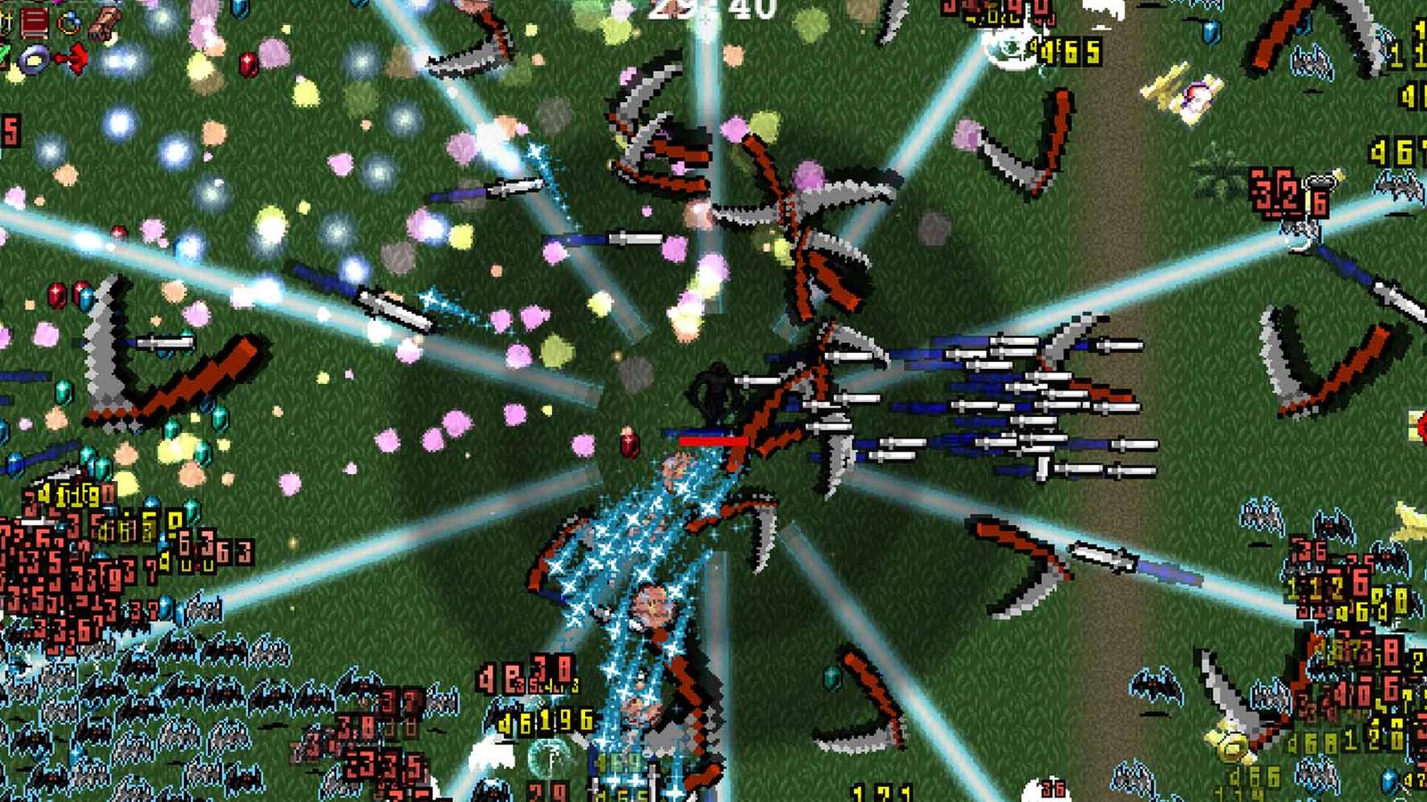 Boon Marrabbio in the Mad Forest in Vampire Survivors