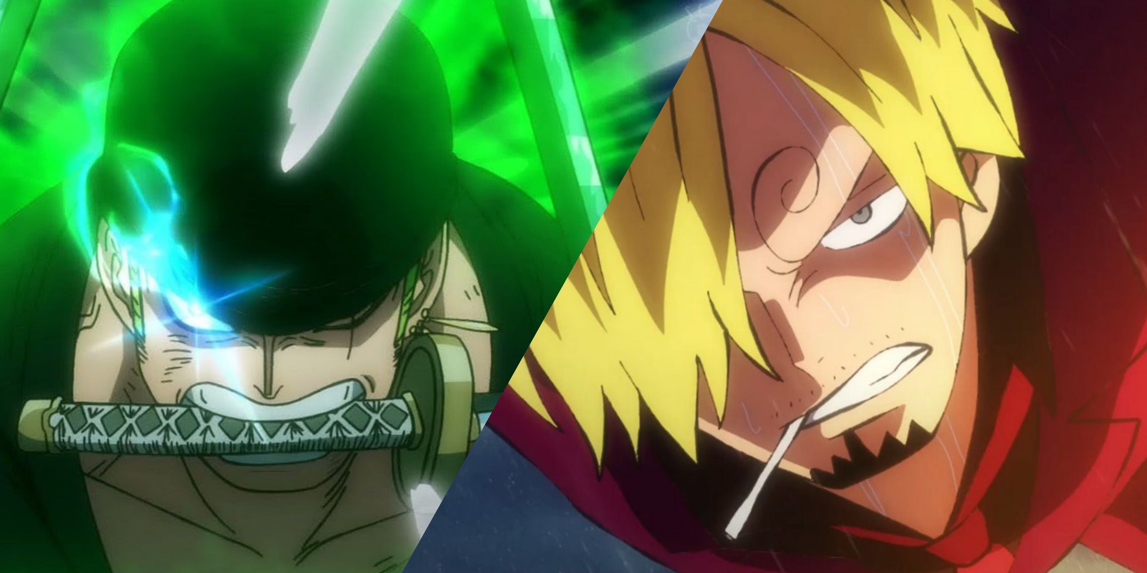 Sanji vs Zoro