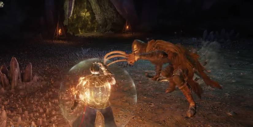 Fighting A Bloodhound Knight 