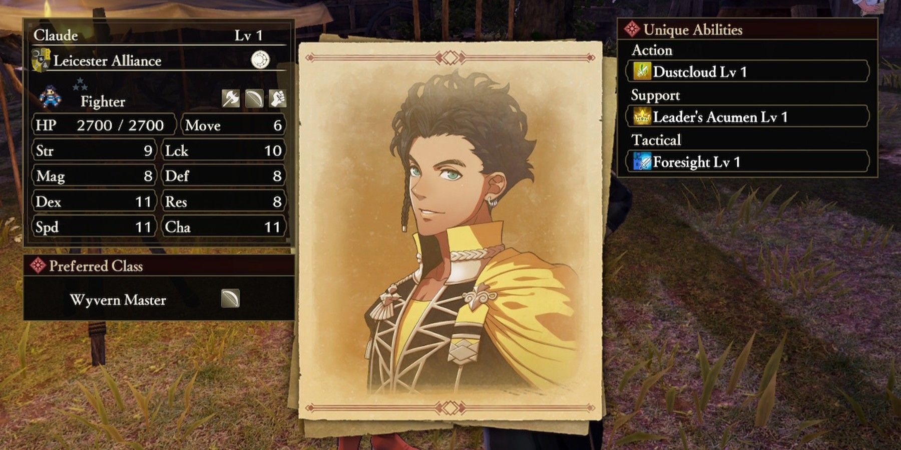 Fire Emblem Warriors - Three Hopes_Claude