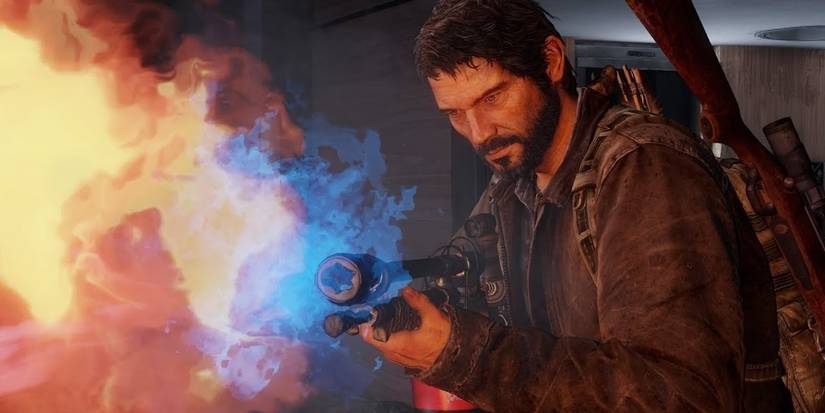 Flamethrower in The Last of Us