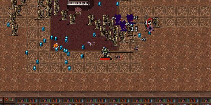 Finding some Floor Chicken in Vampire Survivors