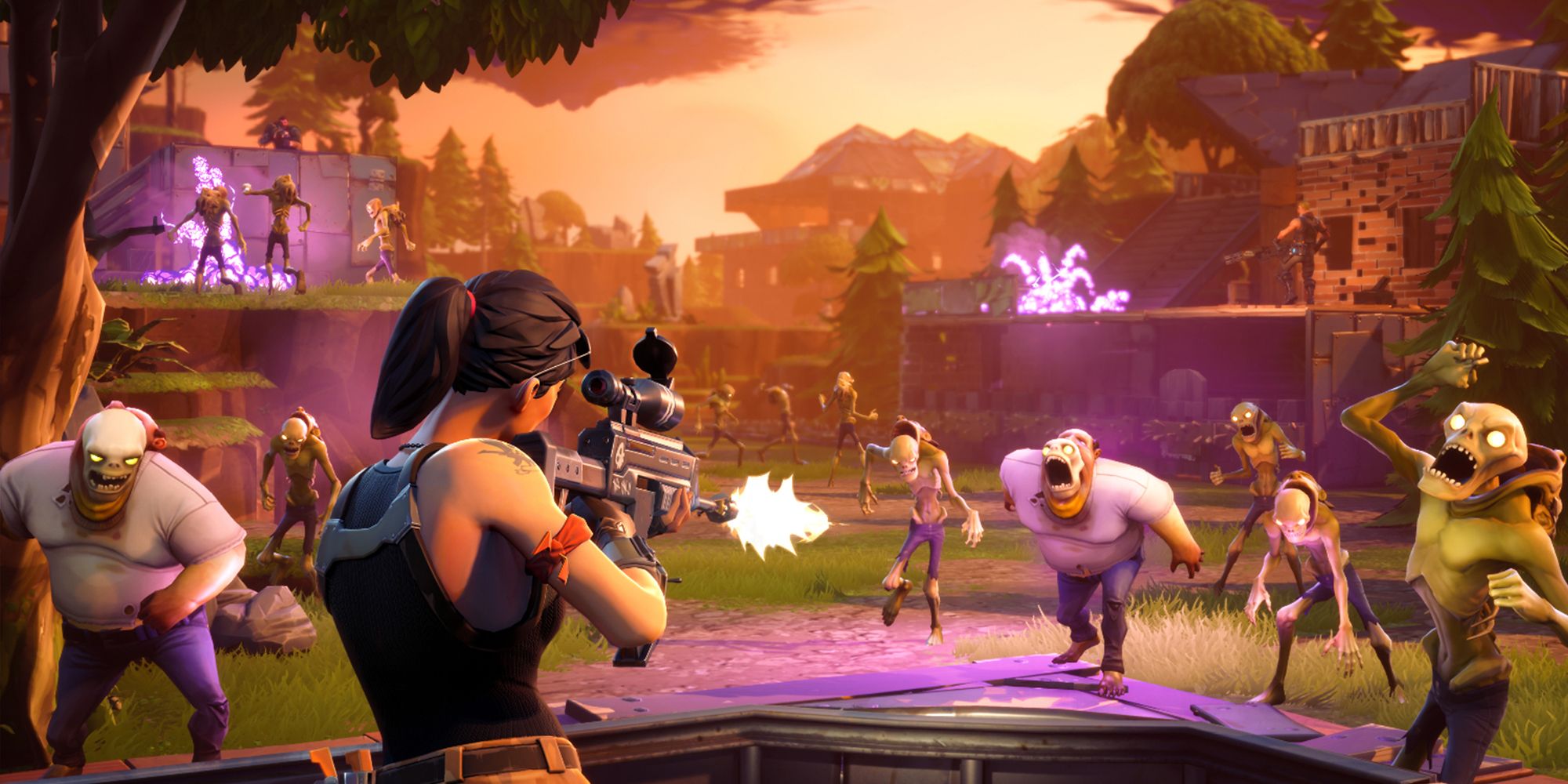 Fortnite - A Screenshot from the Save The World Main Game
