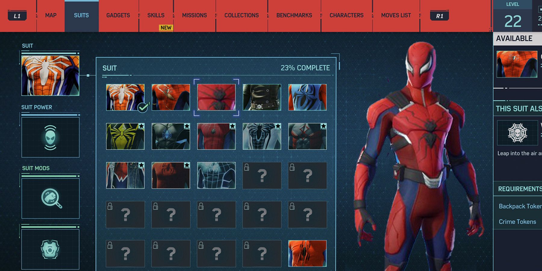 Classic Spider-Man Midnight Suns Suit - Spider-Man PC MODS 