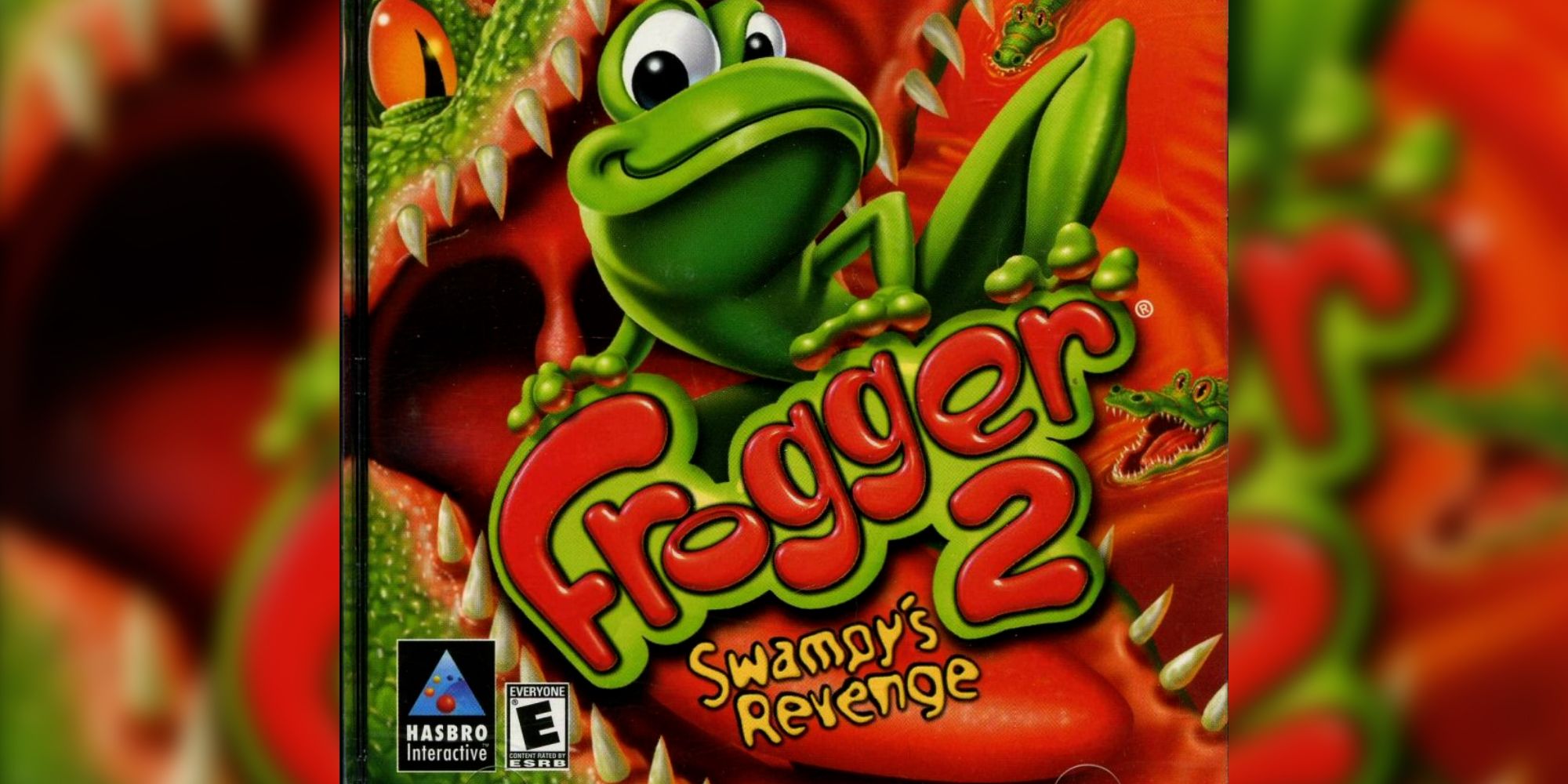 Cover Art For Frogger 2 Swampy's Revenge