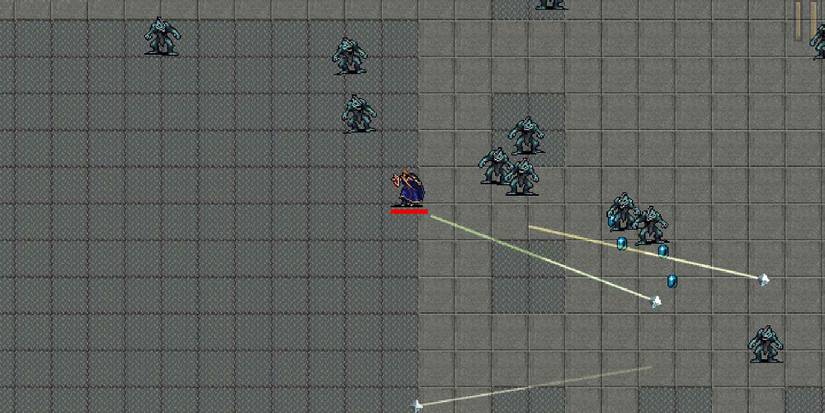 Gallo in the Dairy Plant in Vampire Survivors