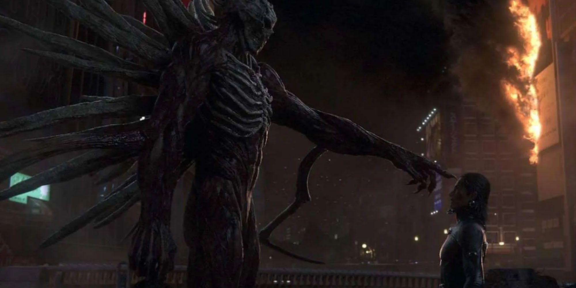 Gantz 0 Movie - Масару лицом к лицу с инопланетным боссом Нурарихён