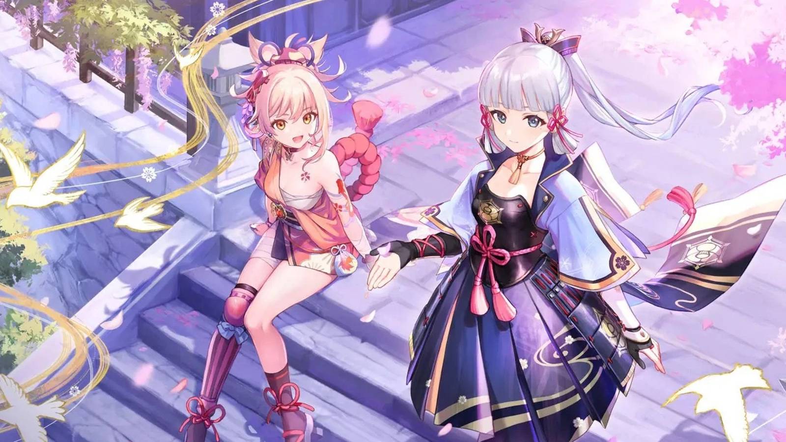 Genshin Impact - Ayaka and Yoimiya