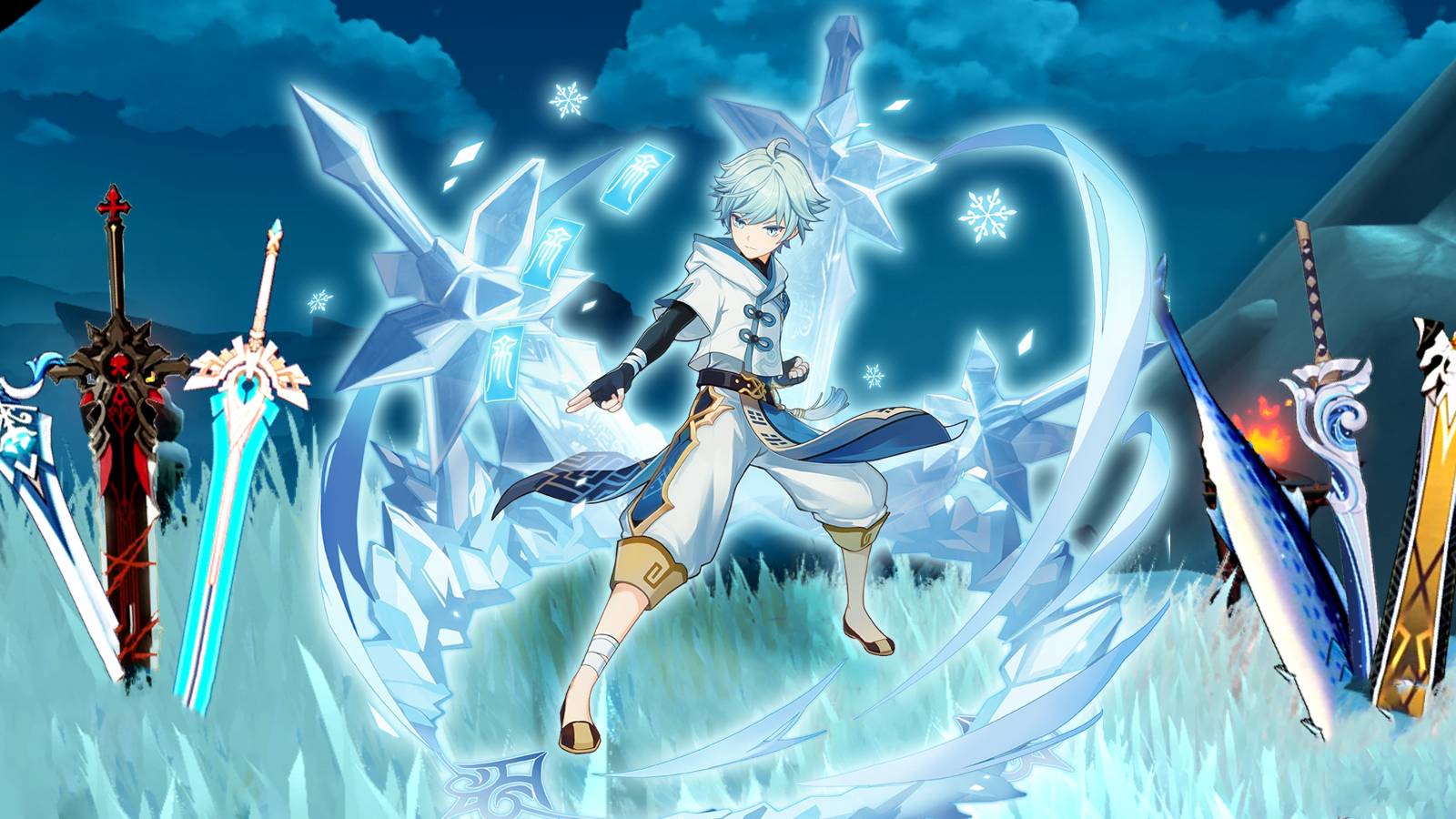 Genshin Impact Chongyun Best Weaponsg