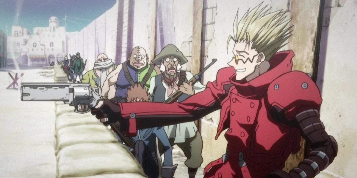 Good Scifi Anime Better Manga- Trigun