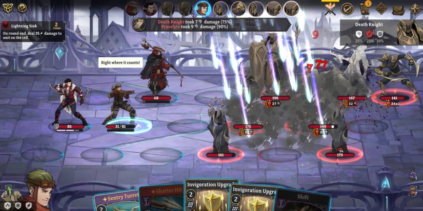 Gordian Quest - Doing battles