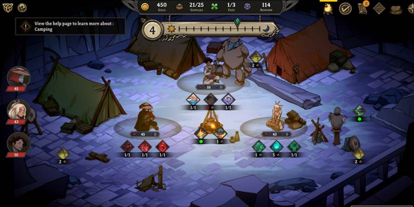 Gordian Quest - Camping out