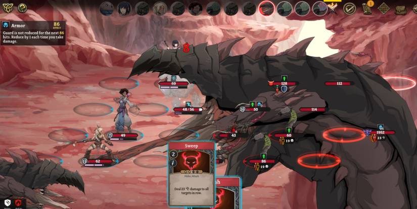 Gordian Quest - The skill Sweep