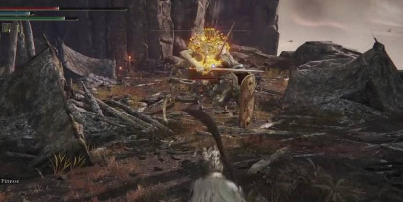 Grafted-Scion-in-elden-ring field boss battle