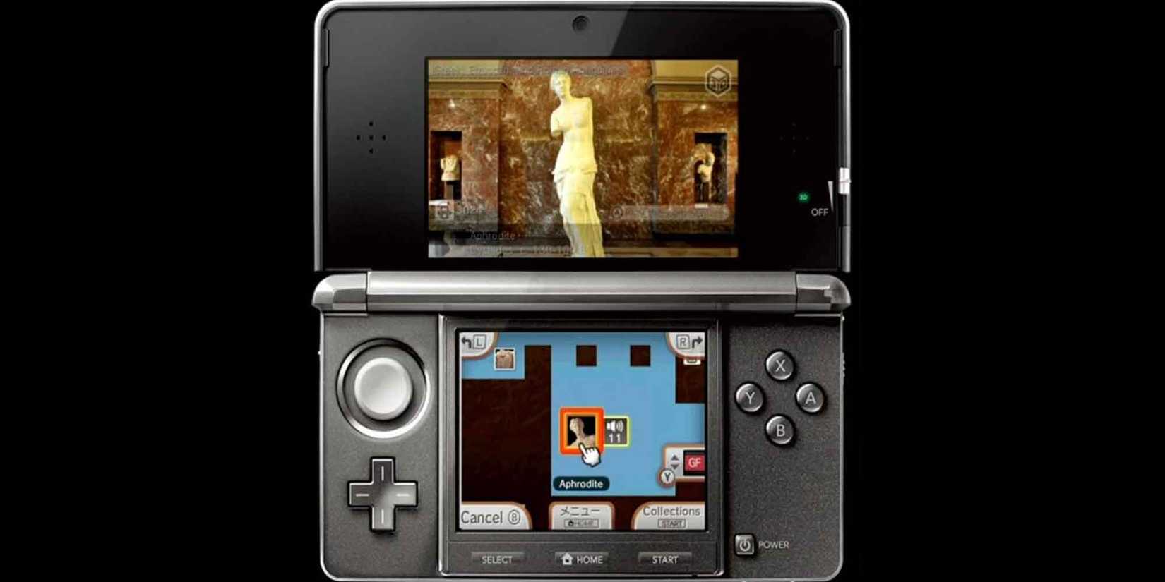 Guide Louvren för Nintendo 3DS