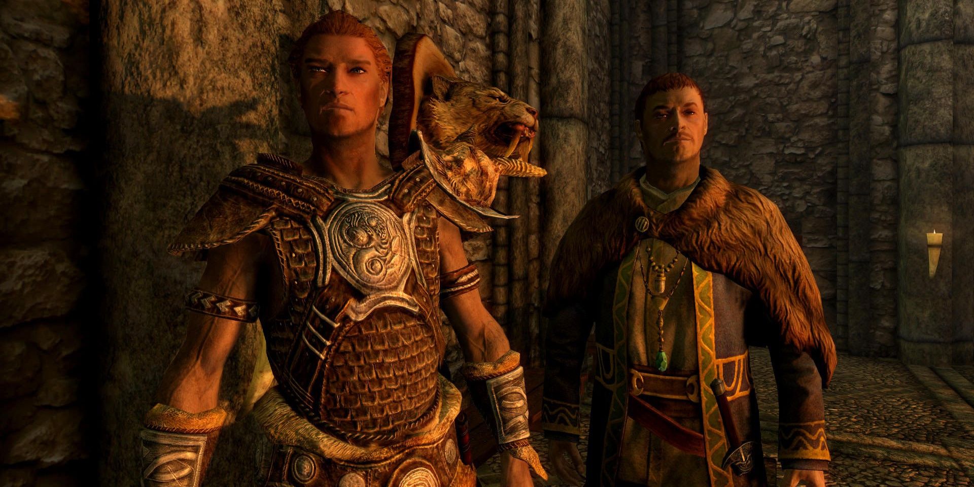 Harrald And His Brother From Skyrim