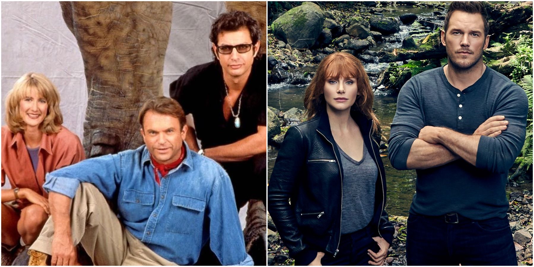 Heroes in Jurassic Park and Jurassic World