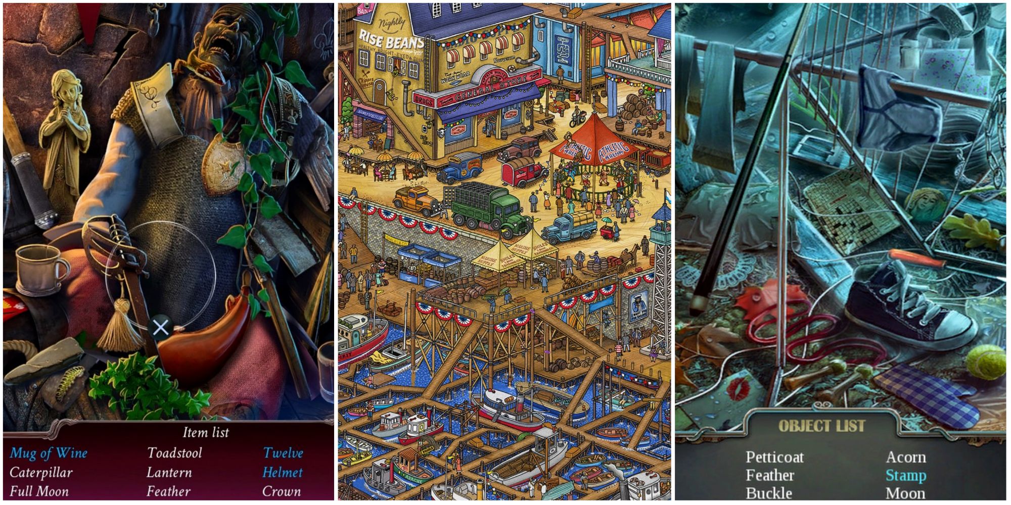 Hidden Object Games steam point & click