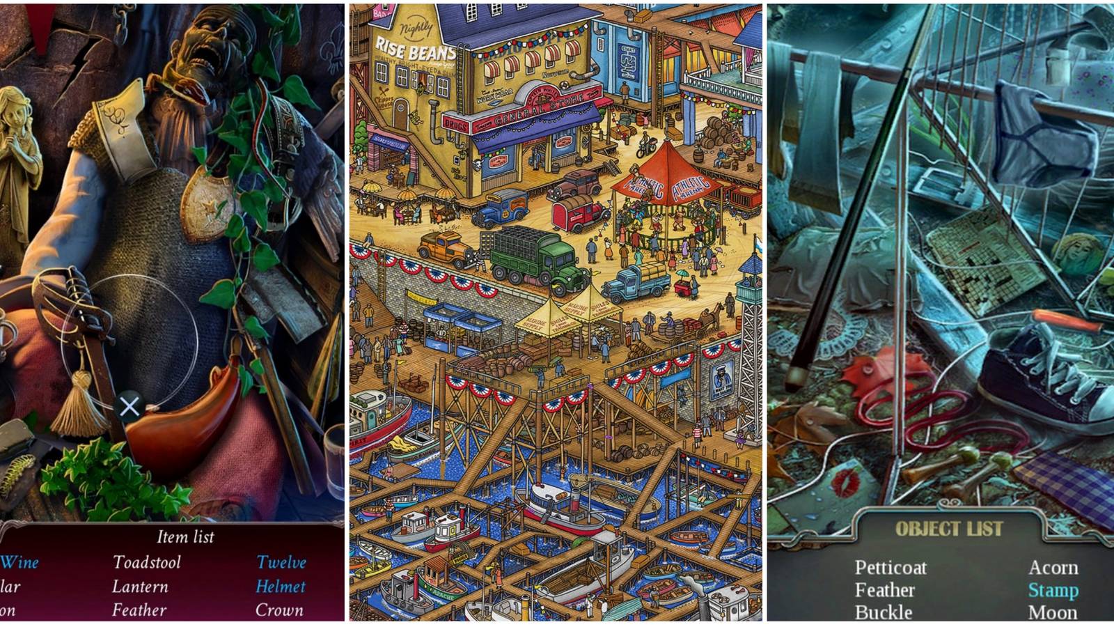 Hidden Object Games steam point & click