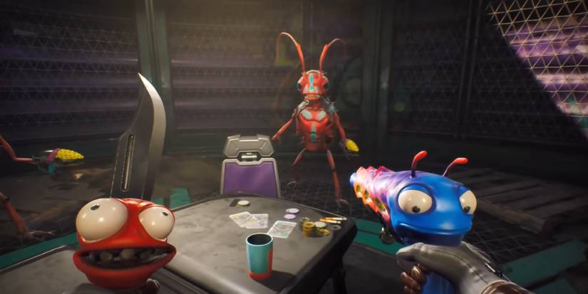 High on Life's knife and pistol Gattliens within a cutscene. 