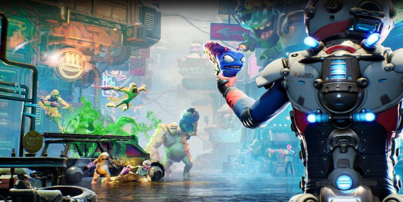 High on Life promotional artwork Showing the player and antagonists