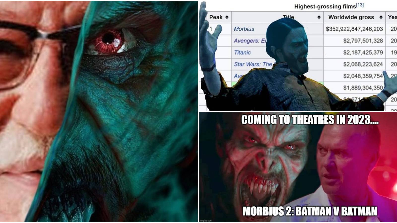 Hilarious Morbius Memes Jared Leto Colonel Sanders Michael Keaton Box Office 