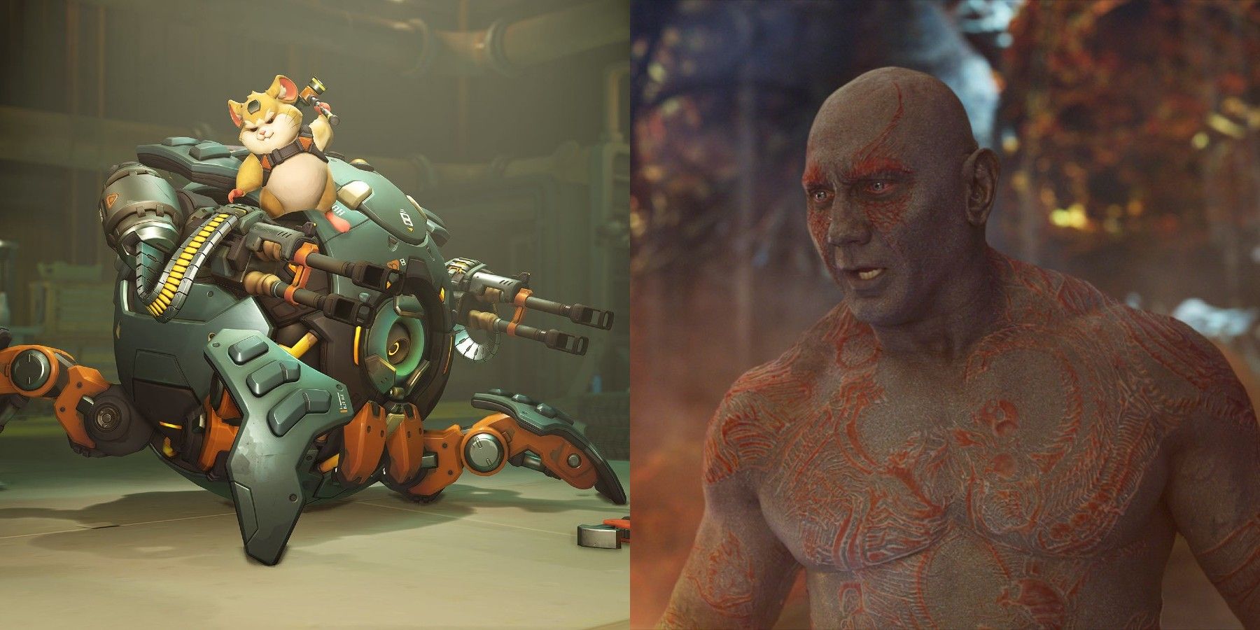 Hilarious Overwatch Clip Shows Wrecking Ball Player Copying Move From Marvel’s Drax