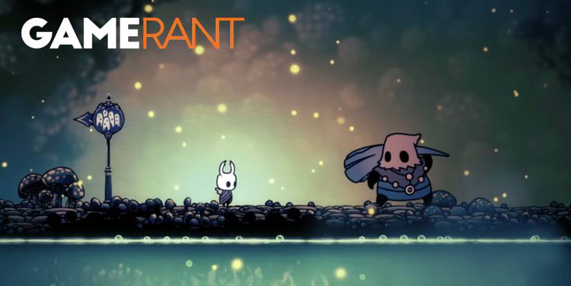 Hollow Knight first encounter with Cloth in the Fungal Wastes