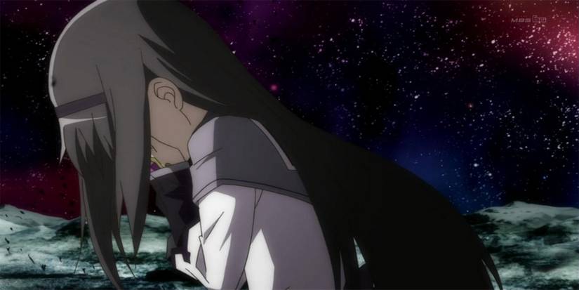 Homura Akemi Sad Madoka Magica