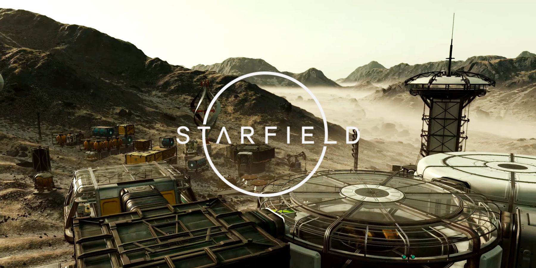 Starfield gameplay reveal outpost settlement shot